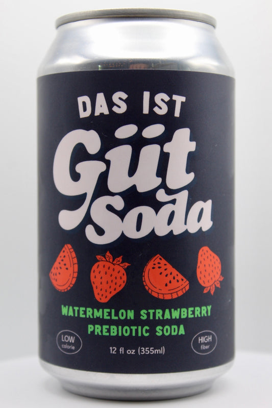 Güt Soda | Strawberry Watermelon | 4pk 12oz Cans